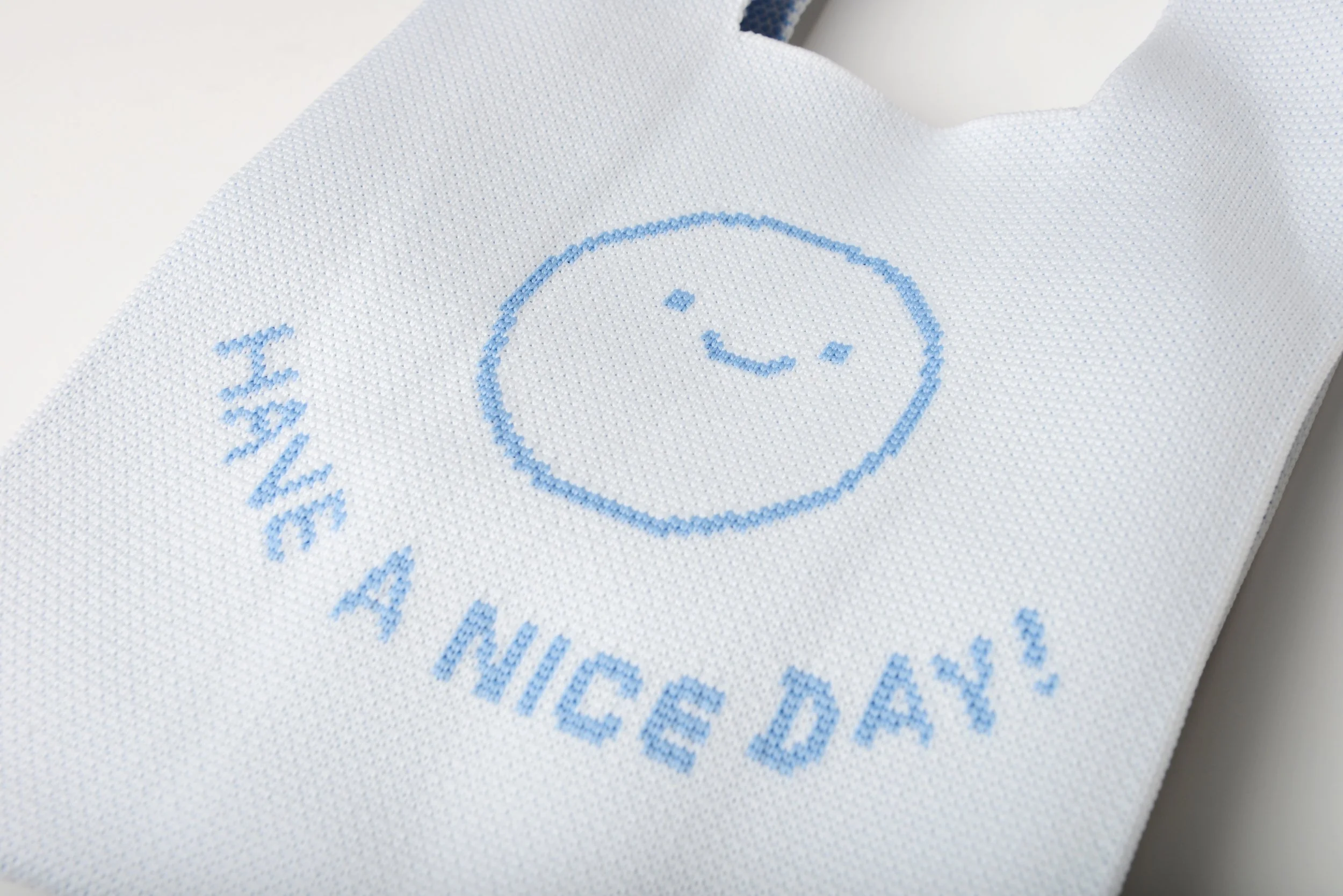 Have A Nice Day Woven Mini Tote — Snippet Studios